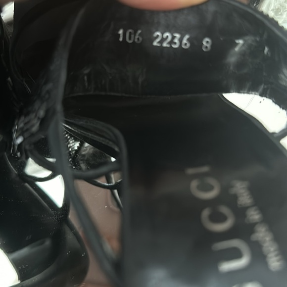 GUCCI EMBELLISHED HEELS - Picture 4 of 5